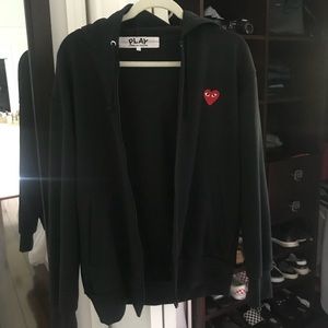 COMME DE GARÇON ZIP UP❤️